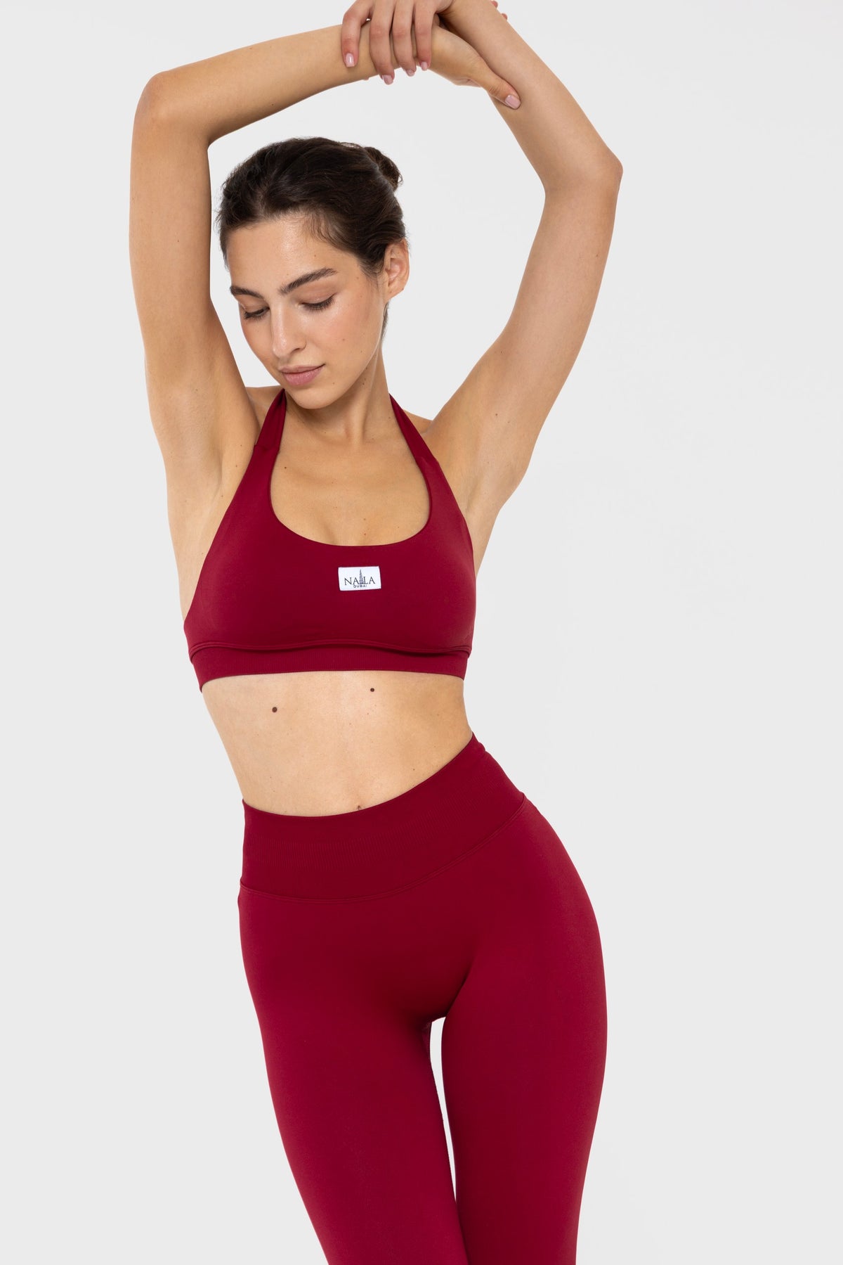 NALA Women’s Halter Sports Bra – Red
