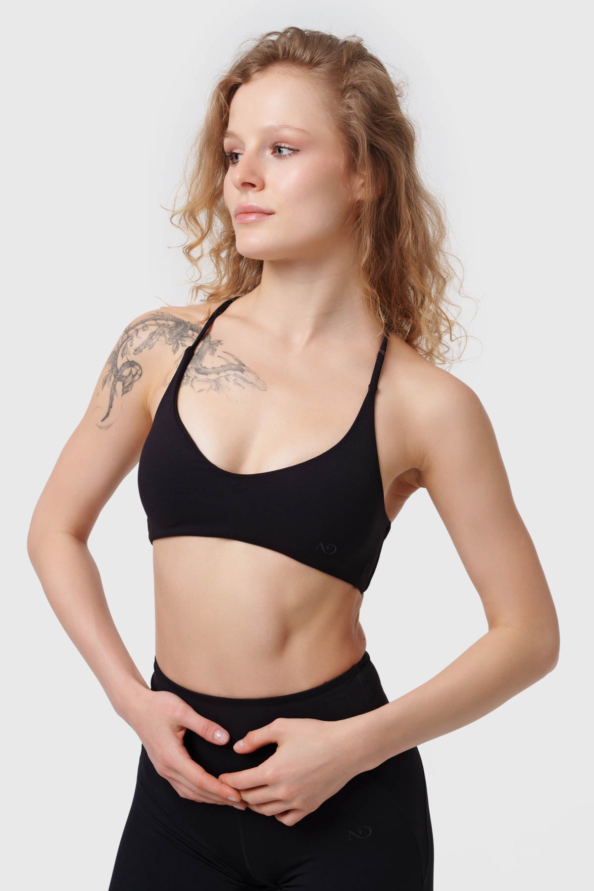 Black Sports Bra