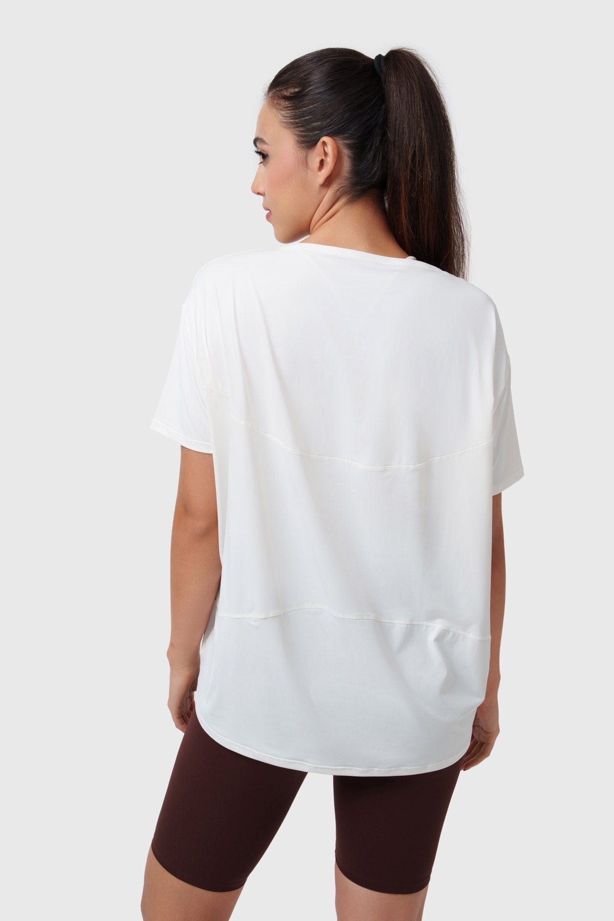 NALA White Performance Tee