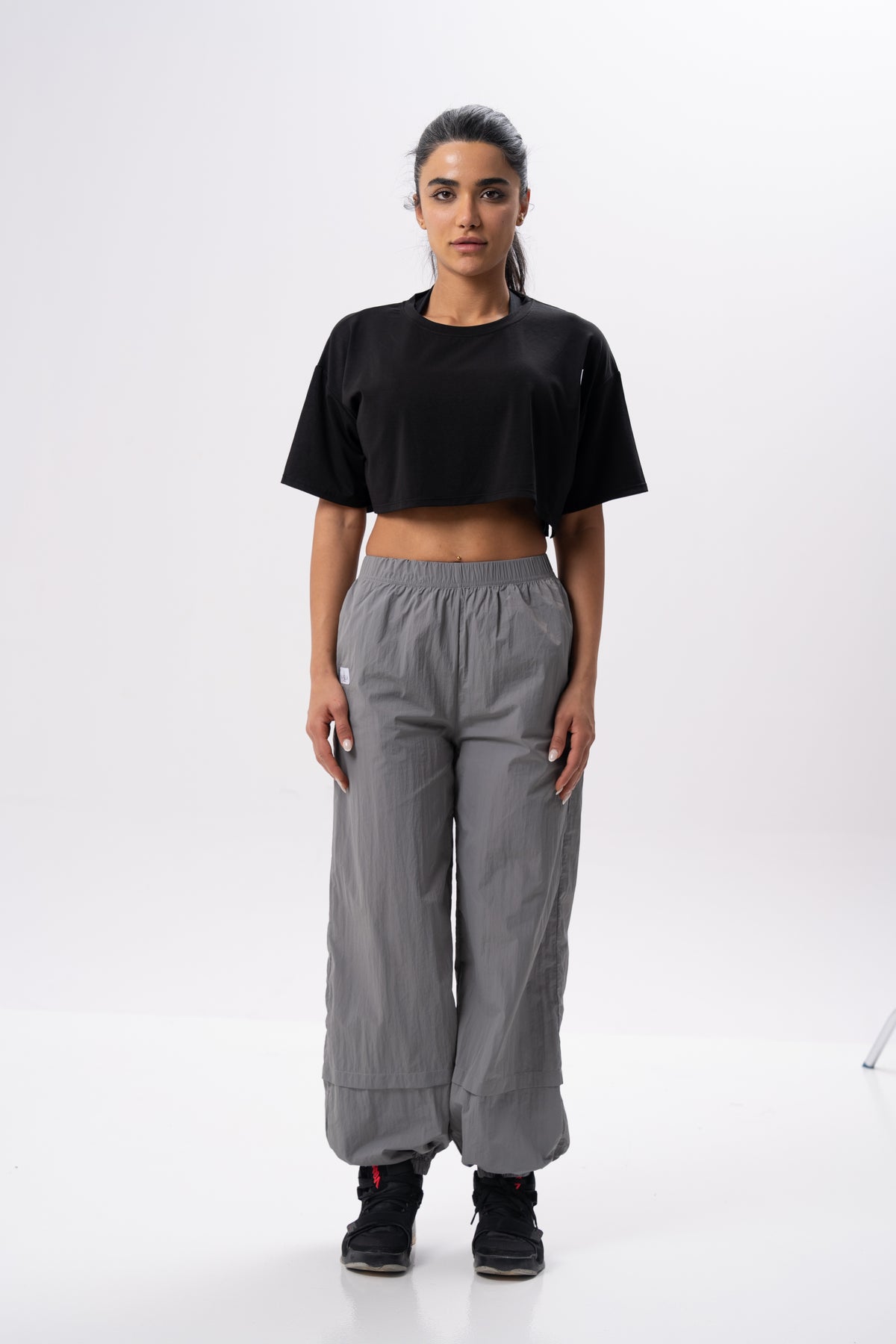 Black Crop Top