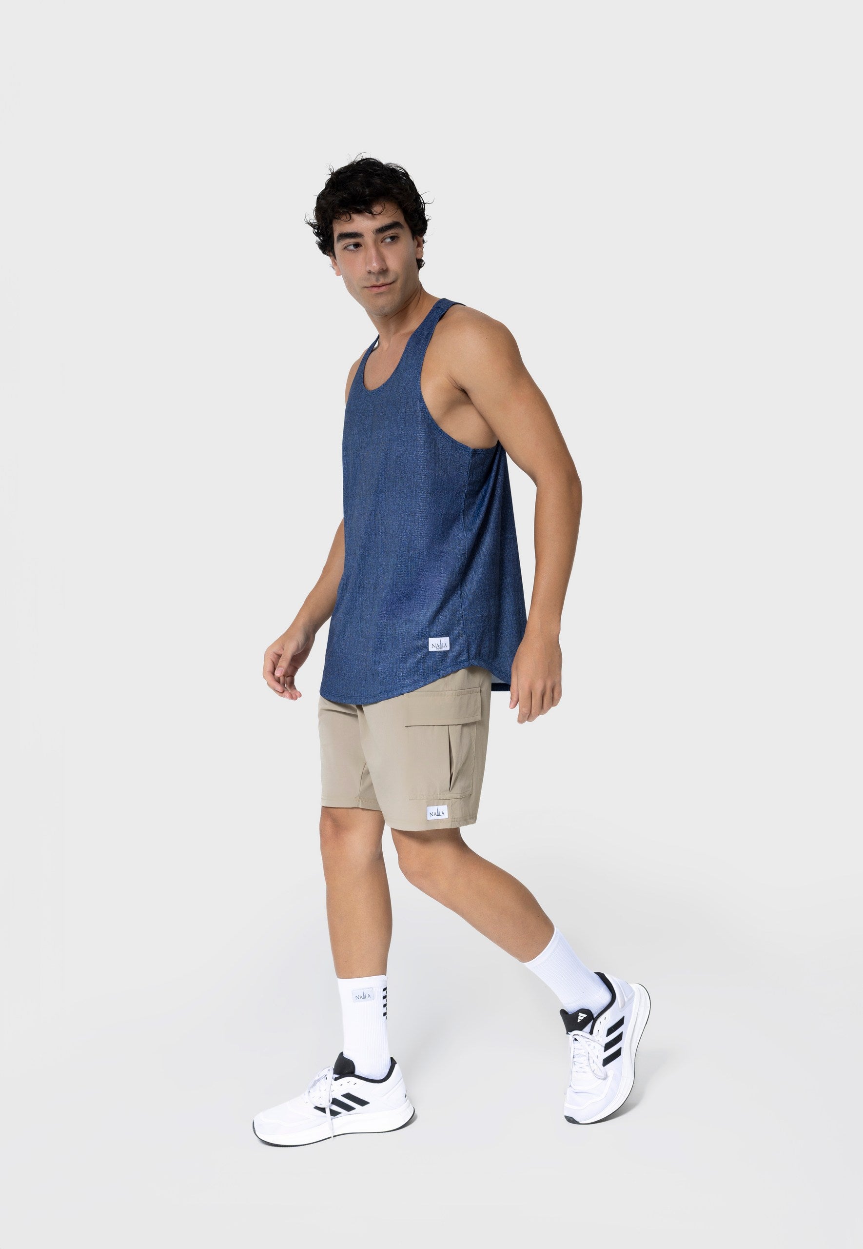 NALA Men’s Blue Tank Top – Move Freely, Live Boldly