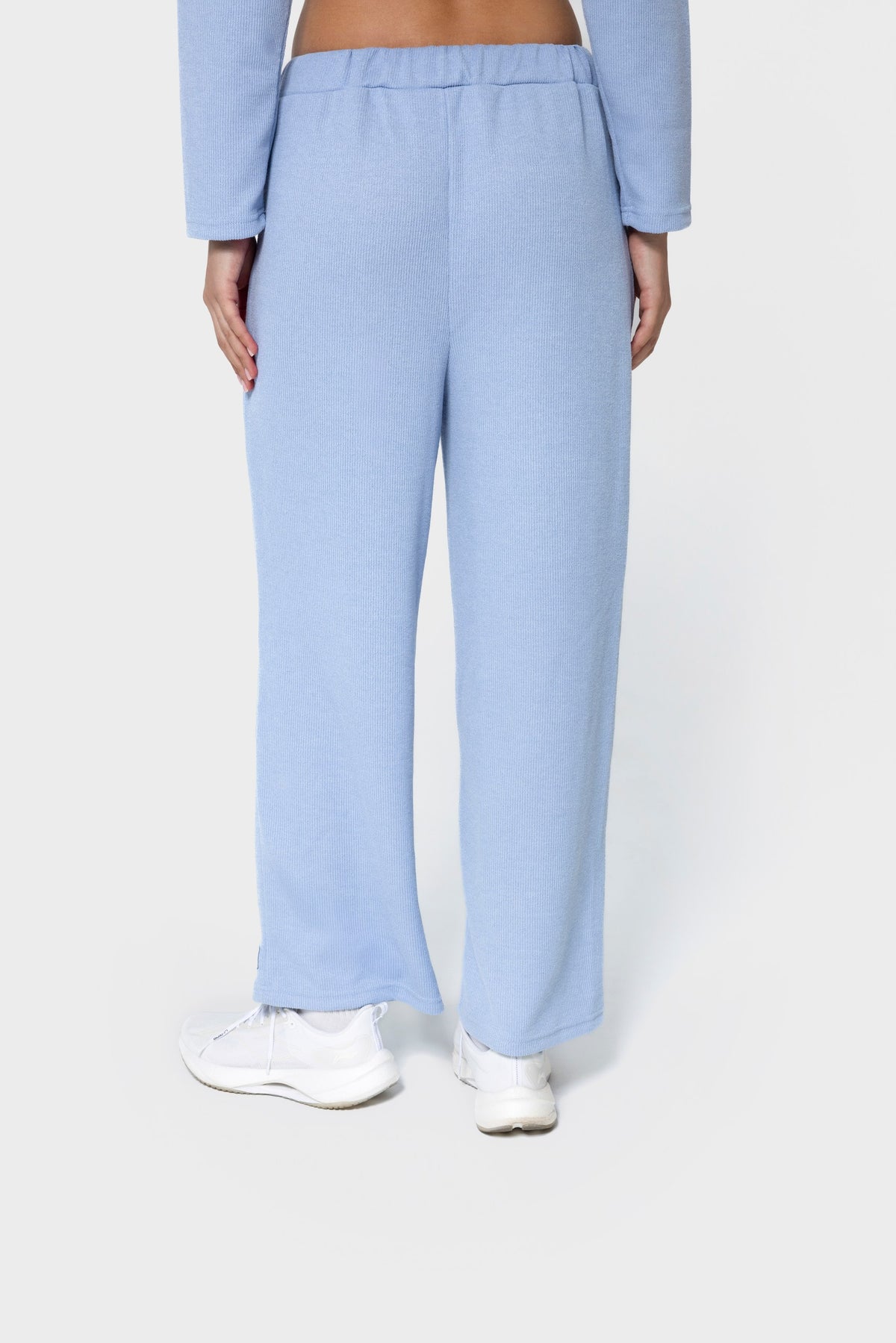 NALA Sky Blue Comfort Wide-Leg Lounge Pants